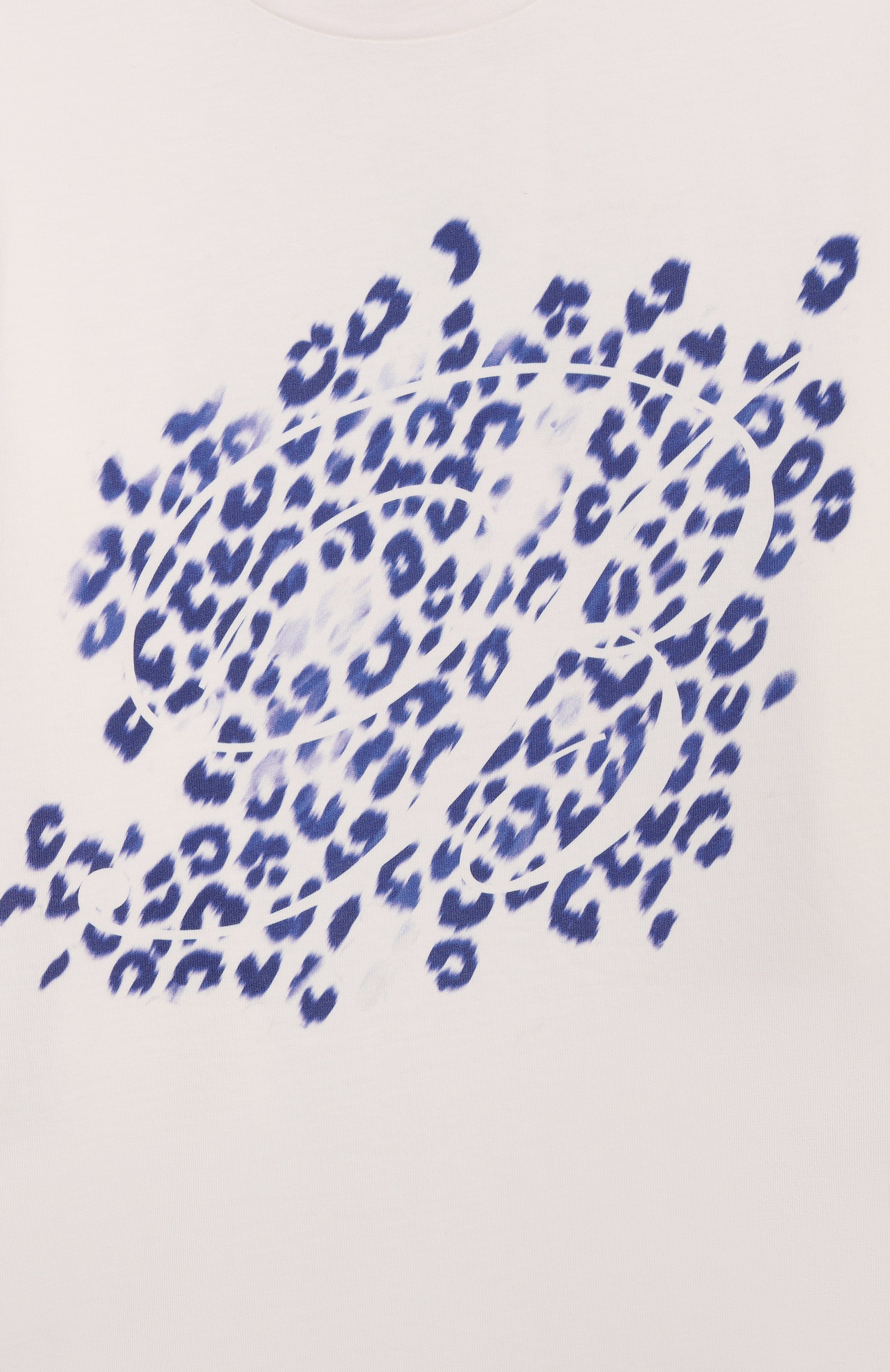 Хлопковая футболка BLUMARINE, арт. BFTS0210/JF031_001, фото 3