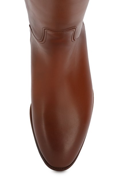 Кожаные сапоги RALPH LAUREN, арт. 800768211, фото 5