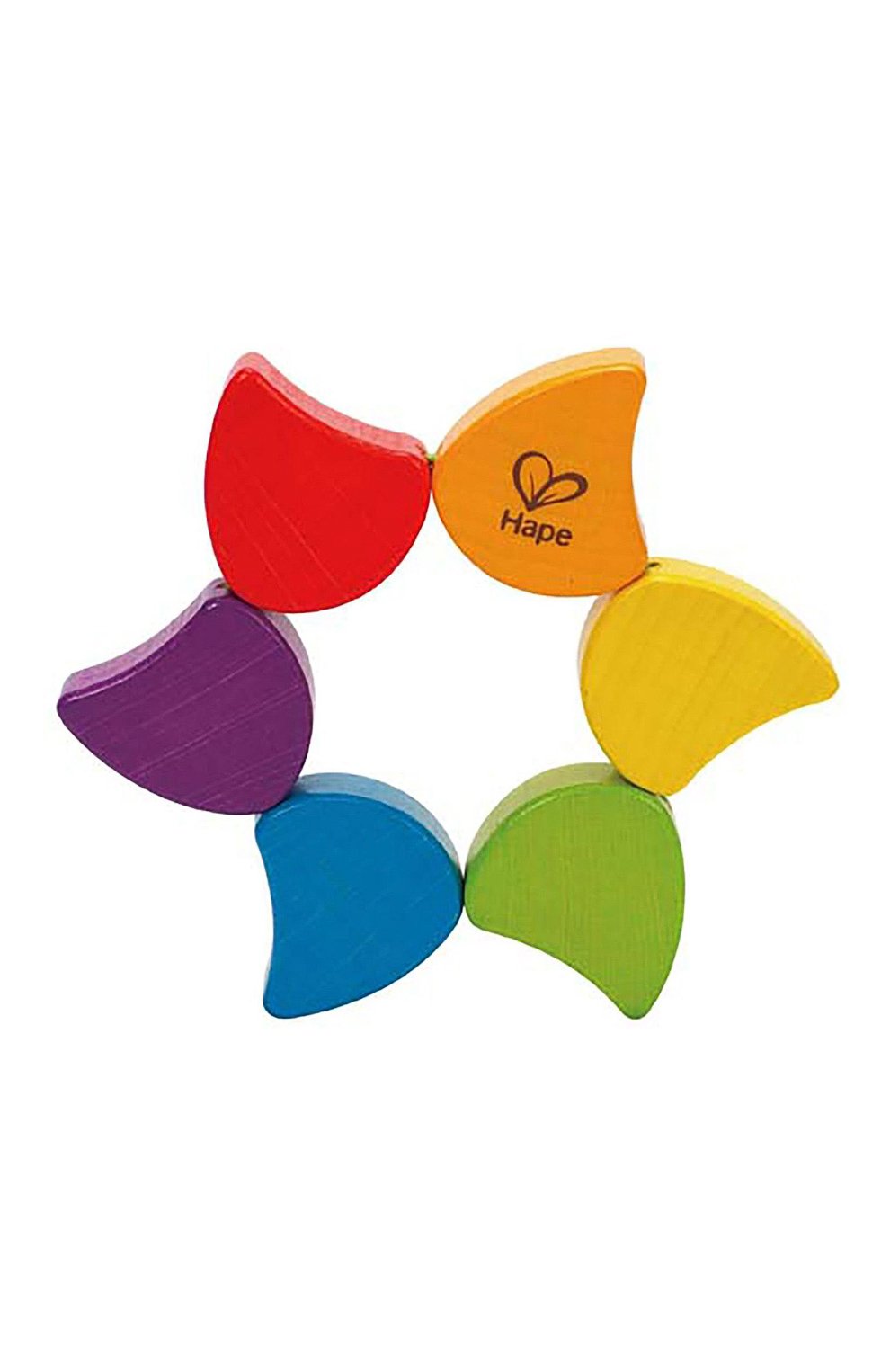 Игрушка-погремушка радуга HAPE разноцветного цвета по цене 2410 руб., арт. E0014_HP, фото 2 Игрушка-погремушка радуга HAPE, арт. E0014_HP, фото 2