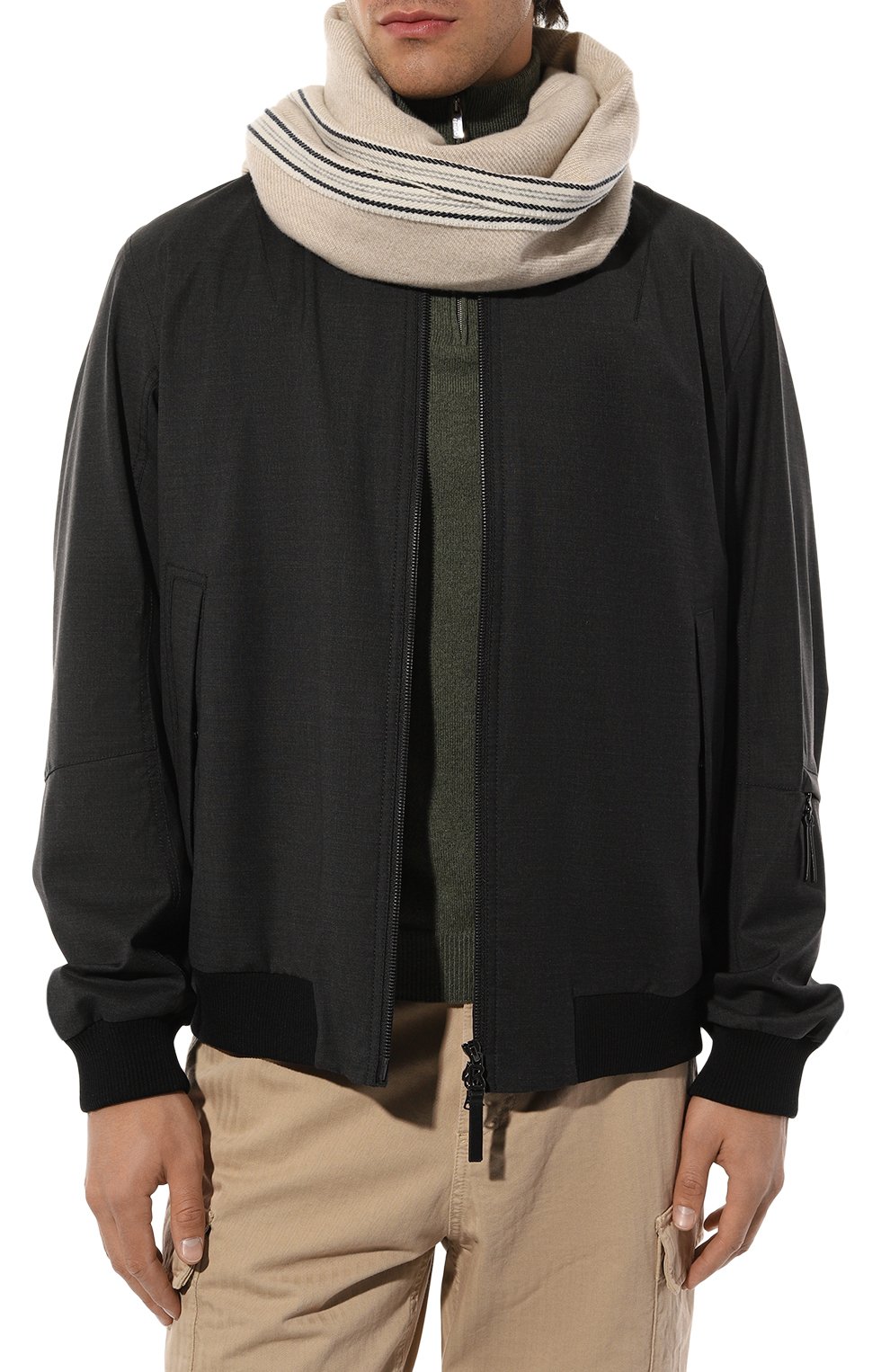 Кашемировый шарф BRUNELLO CUCINELLI, арт. MSC66B2143, фото 2