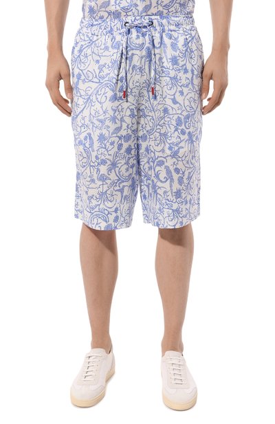 Льняные шорты KITON, арт. UPN005H08902, фото 3