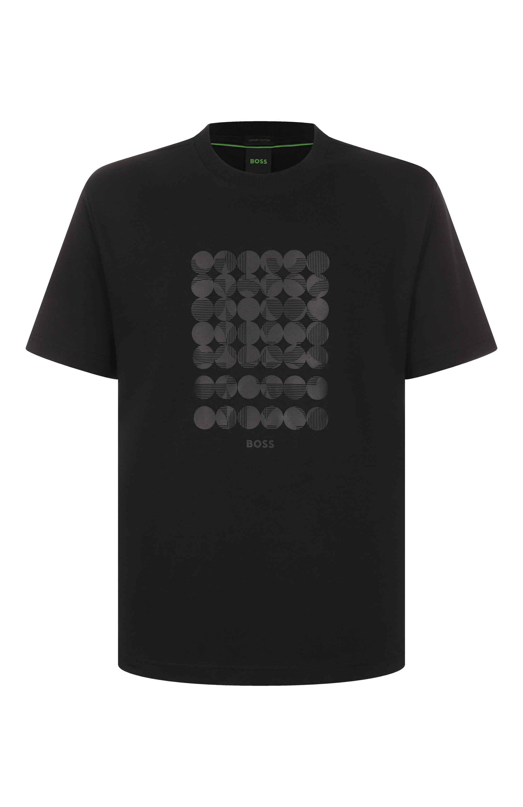 Хлопковая футболка BOSS GREEN, арт. 50537845, фото 1