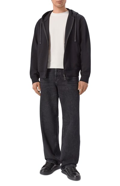 Хлопковая толстовка EMPORIO ARMANI, арт. EM004538/AF10013, фото 2