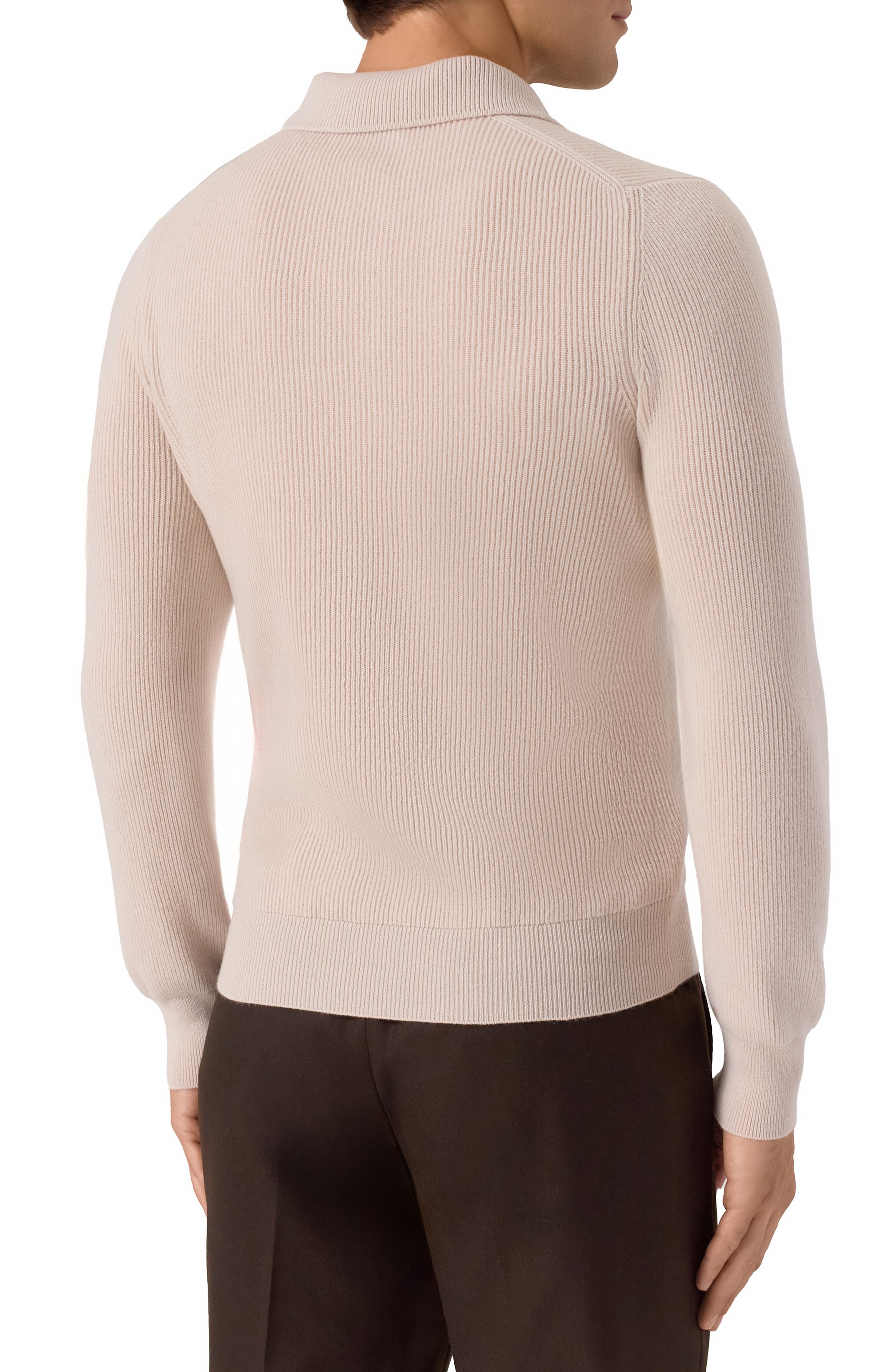 Поло из шерсти и кашемира GRAN SASSO, арт. 57161/19679, фото 4