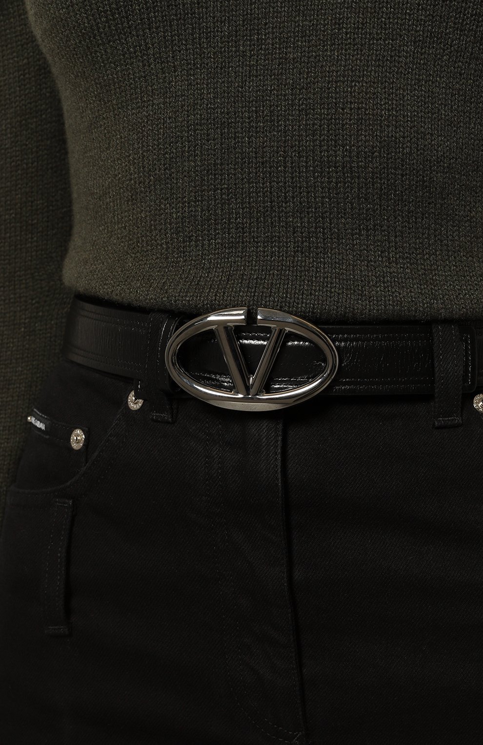 Кожаный ремень vlogo VALENTINO, арт. 5W0T0SJ4/IAP, фото 2