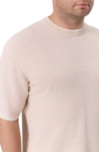 Джемпер изо льна и хлопка PAUL&SHARK, арт. 26411552_001, фото 5