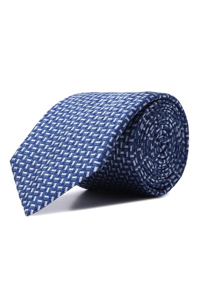 Мужской шелковый галстук ZILLI, арт. CRAV02M0600VSJQ00