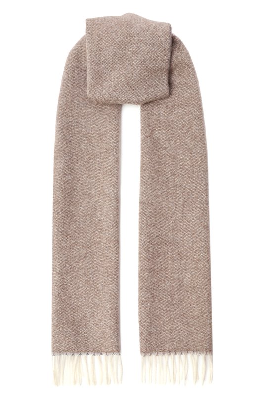 Кашемировый шарф Andrea Campagna 632011 Бежевый 632011