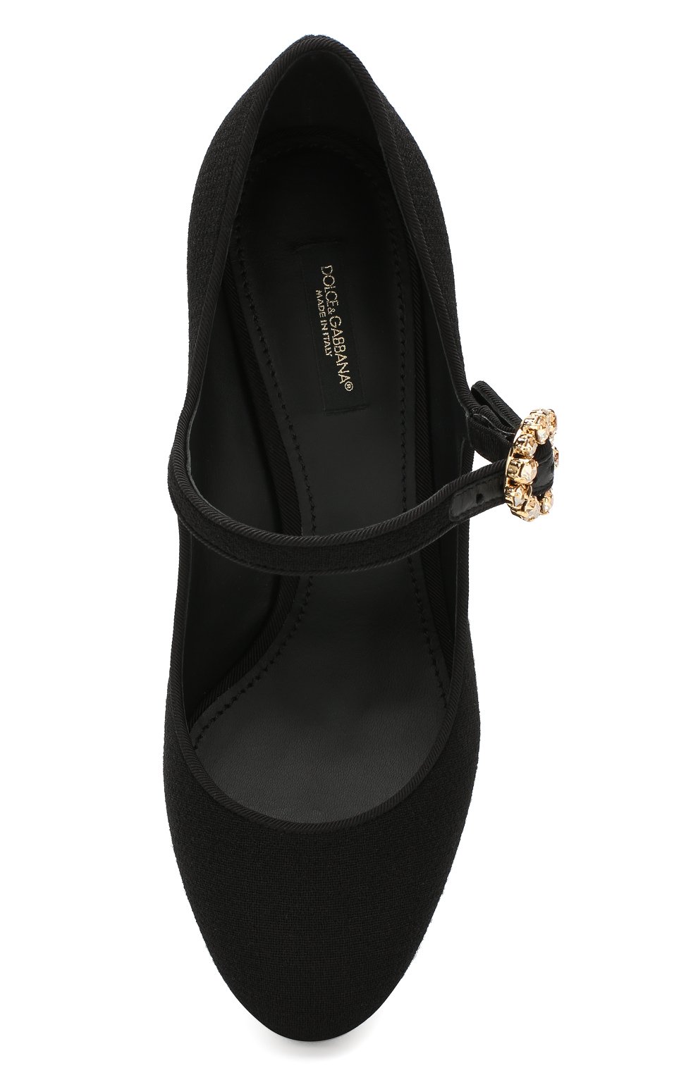 Бархатные туфли DOLCE & GABBANA, арт. CD1314/AK786, фото 5