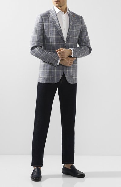 Кожаные пенни-лоферы MORESCHI, арт. 41969/MY, фото 2