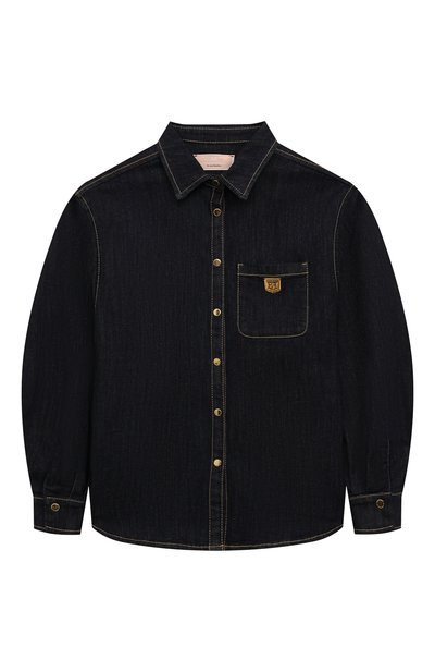 Джинсовая рубашка ELISABETTA FRANCHI LA MIA BAMBINA, арт. EFCA244C/DS034/10A-12A+