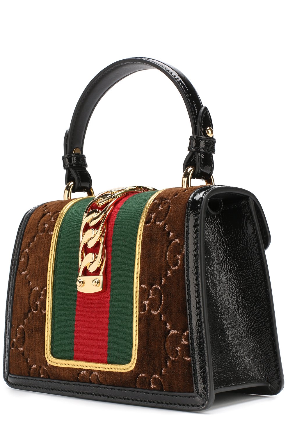 Сумка sylvie gg mini GUCCI, арт. 470270/9JTFG, фото 3