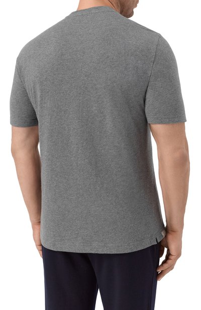 Футболка из хлопка и кашемира CAPOBIANCO, арт. 19M660.WS00./58, фото 4