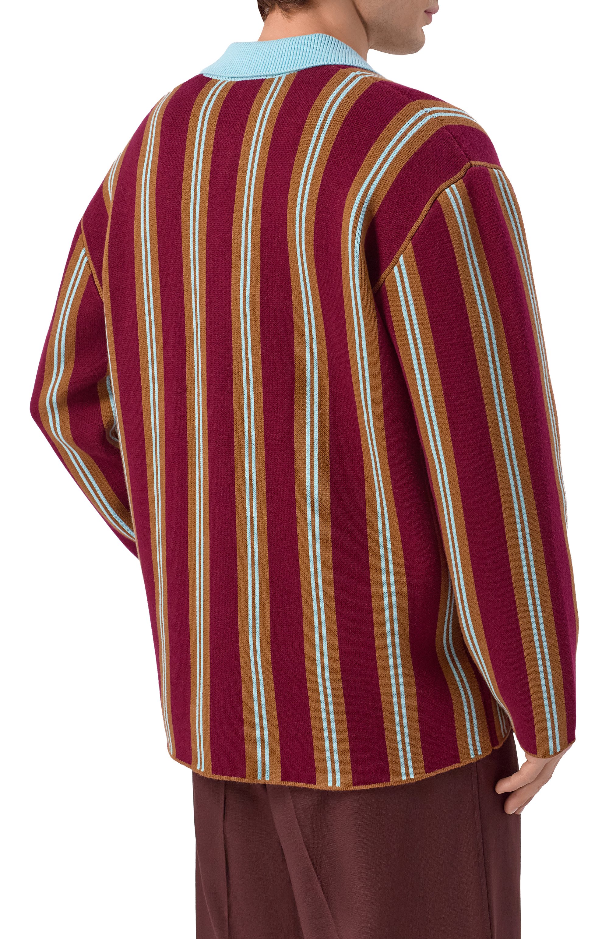 Кардиган из хлопка и шерсти DROLE DE MONSIEUR, арт. K-CA171-W0023-WN, фото 4