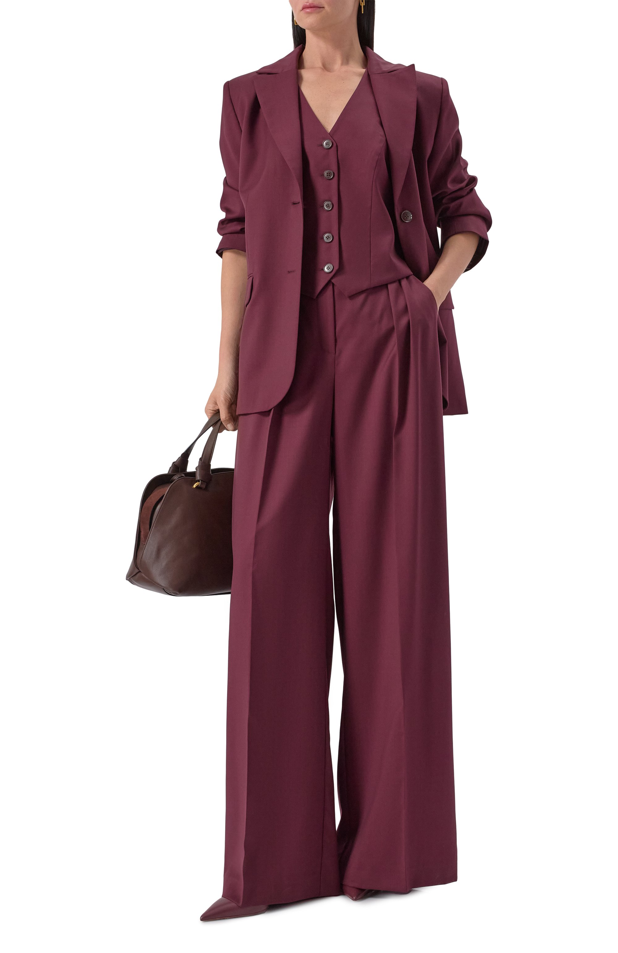 Шерстяные брюки LESYANEBO, арт. LN07H-434_CR, фото 2