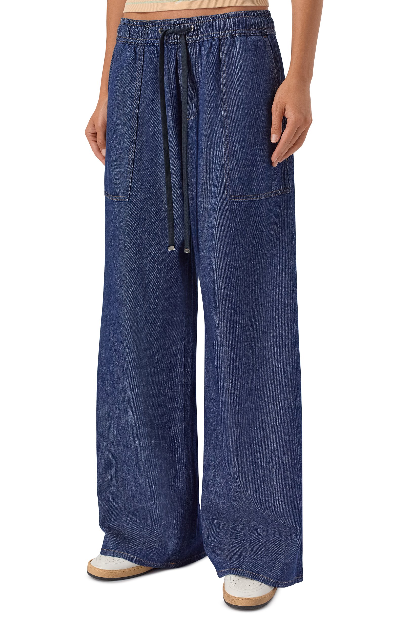 Джинсы utility pull on wide leg 7 FOR ALL MANKIND, арт. 7UCL0R70-1A9, фото 3