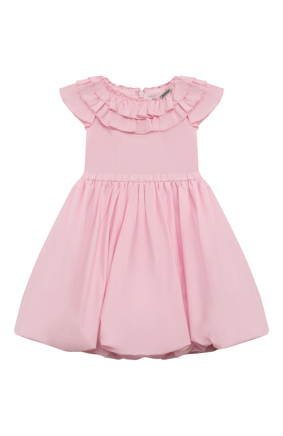 Хлопковое платье MONNALISA светло-розового цвета по цене 25950 руб., арт. 17C902, фото 1 Хлопковое платье MONNALISA, арт. 17C902, фото 1