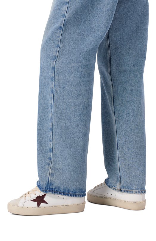 Комбинированные кеды Hi Star Golden Goose Deluxe Brand GWF00118.F007526 Белый  GWF00118.F007526 Фото 2