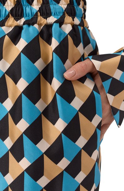 Шелковые брюки LORENA ANTONIAZZI, арт. P2567PA31D/4885, фото 5