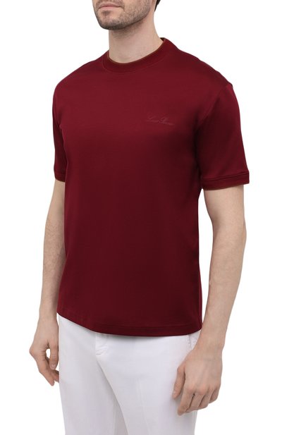 Хлопковая футболка LORO PIANA, арт. FAM1506, фото 3