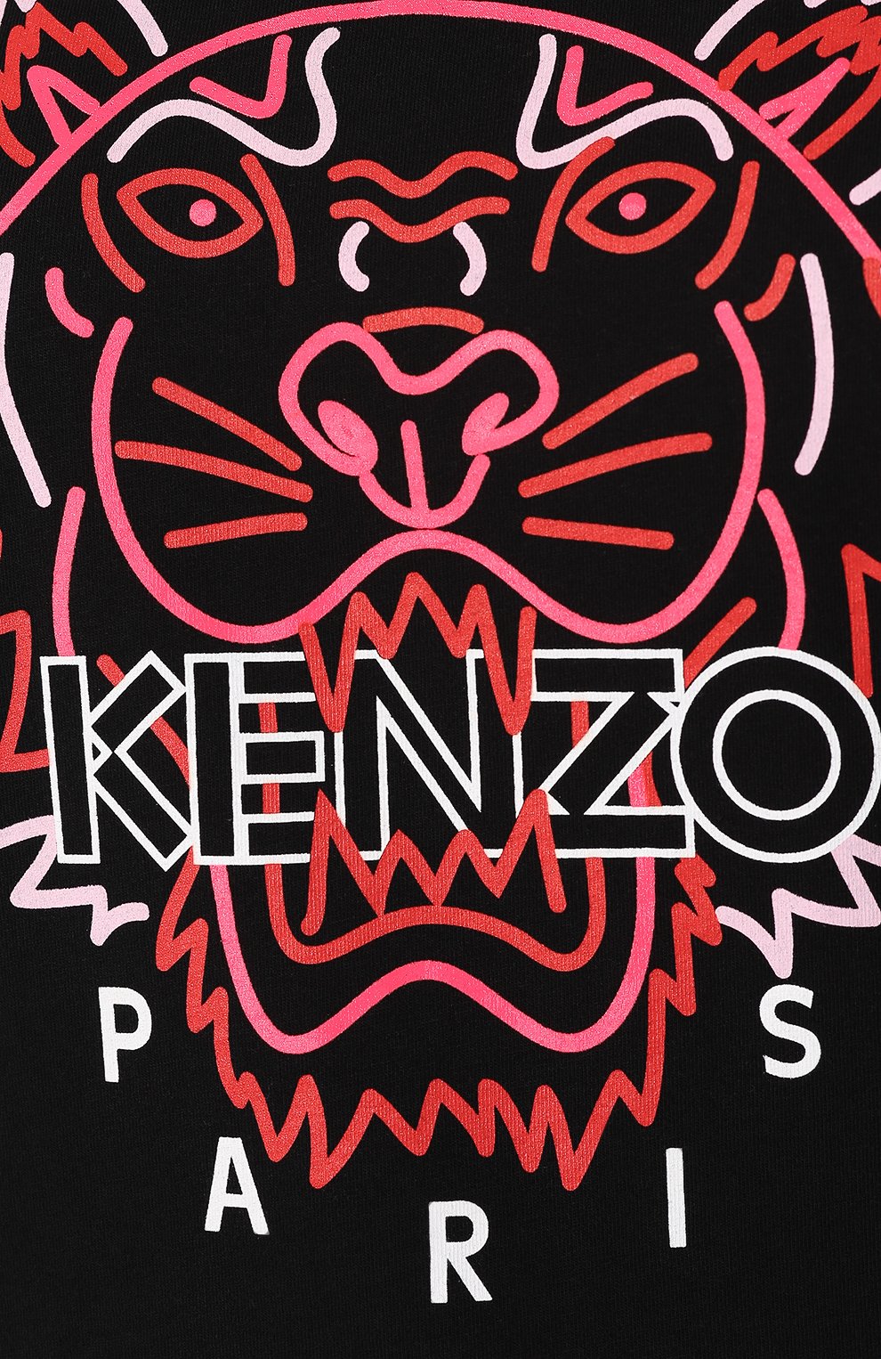 Хлопковая футболка KENZO черного цвета по цене 10450 руб., арт. 2TS7924YG, фото 5 Хлопковая футболка KENZO, арт. 2TS7924YG, фото 5