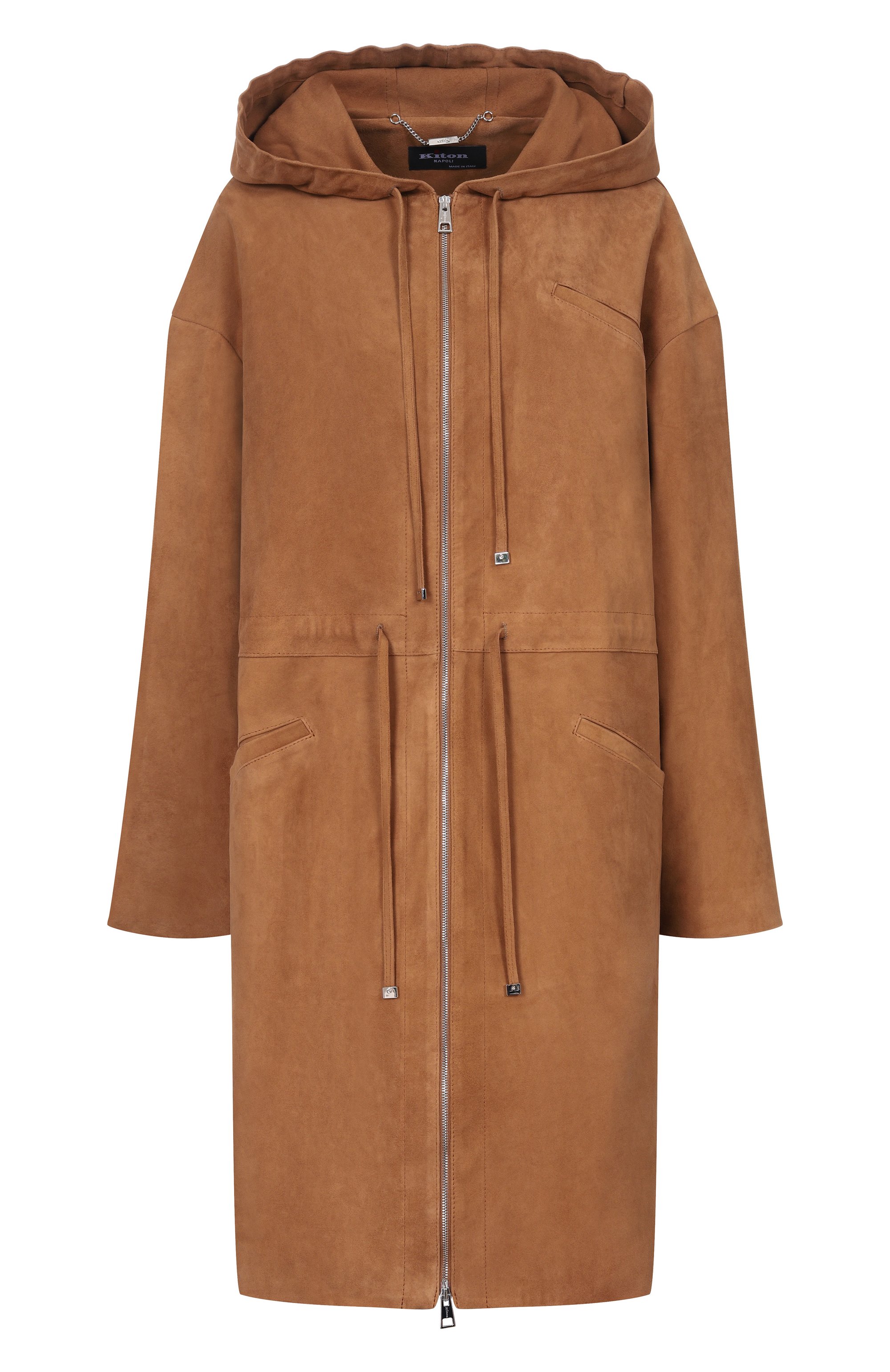 Замшевая парка KITON, арт. D61674K0918F, фото 1