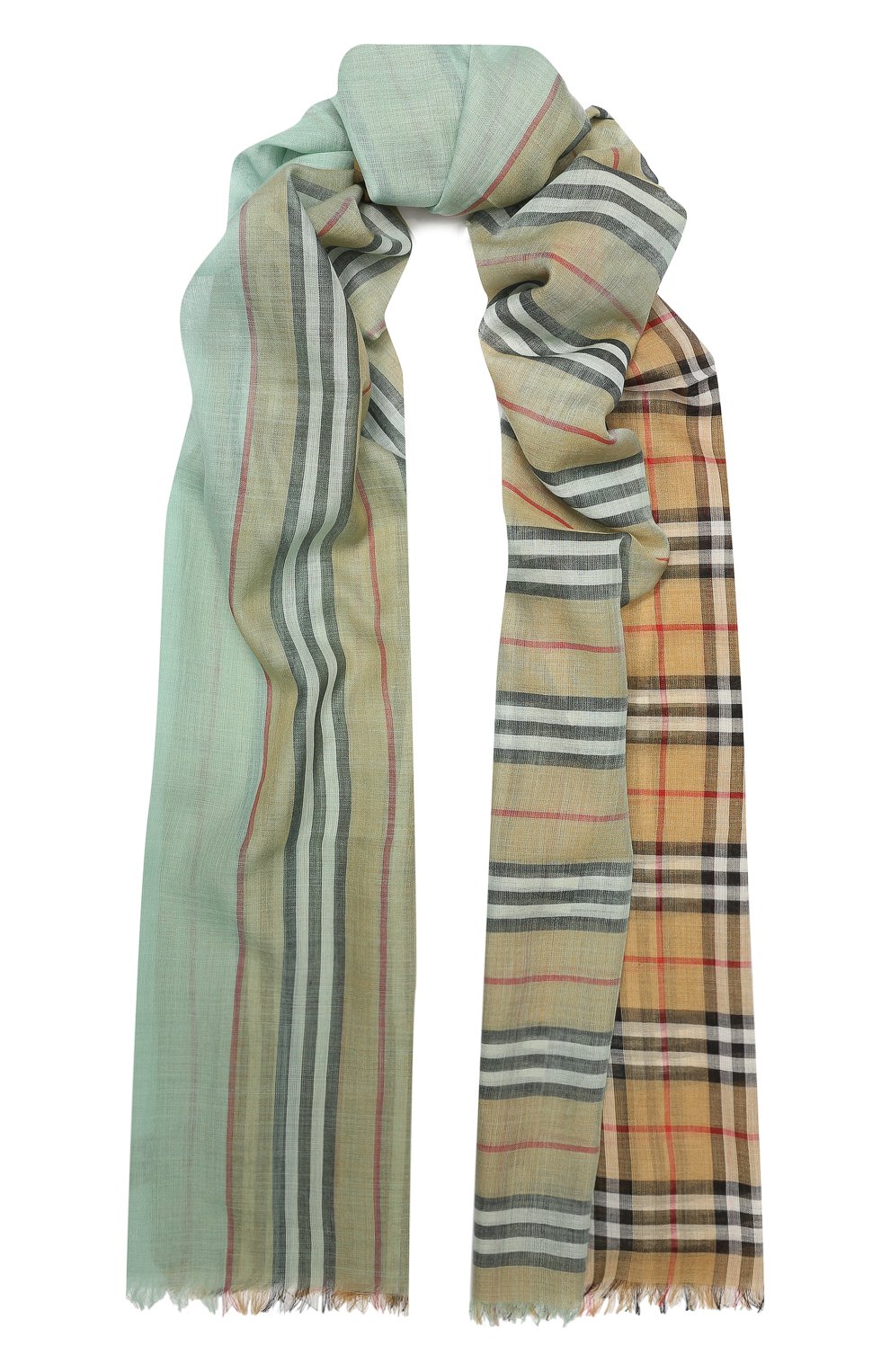 Шарф из смеси шерсти и шелка BURBERRY, арт. 8006115, фото 1