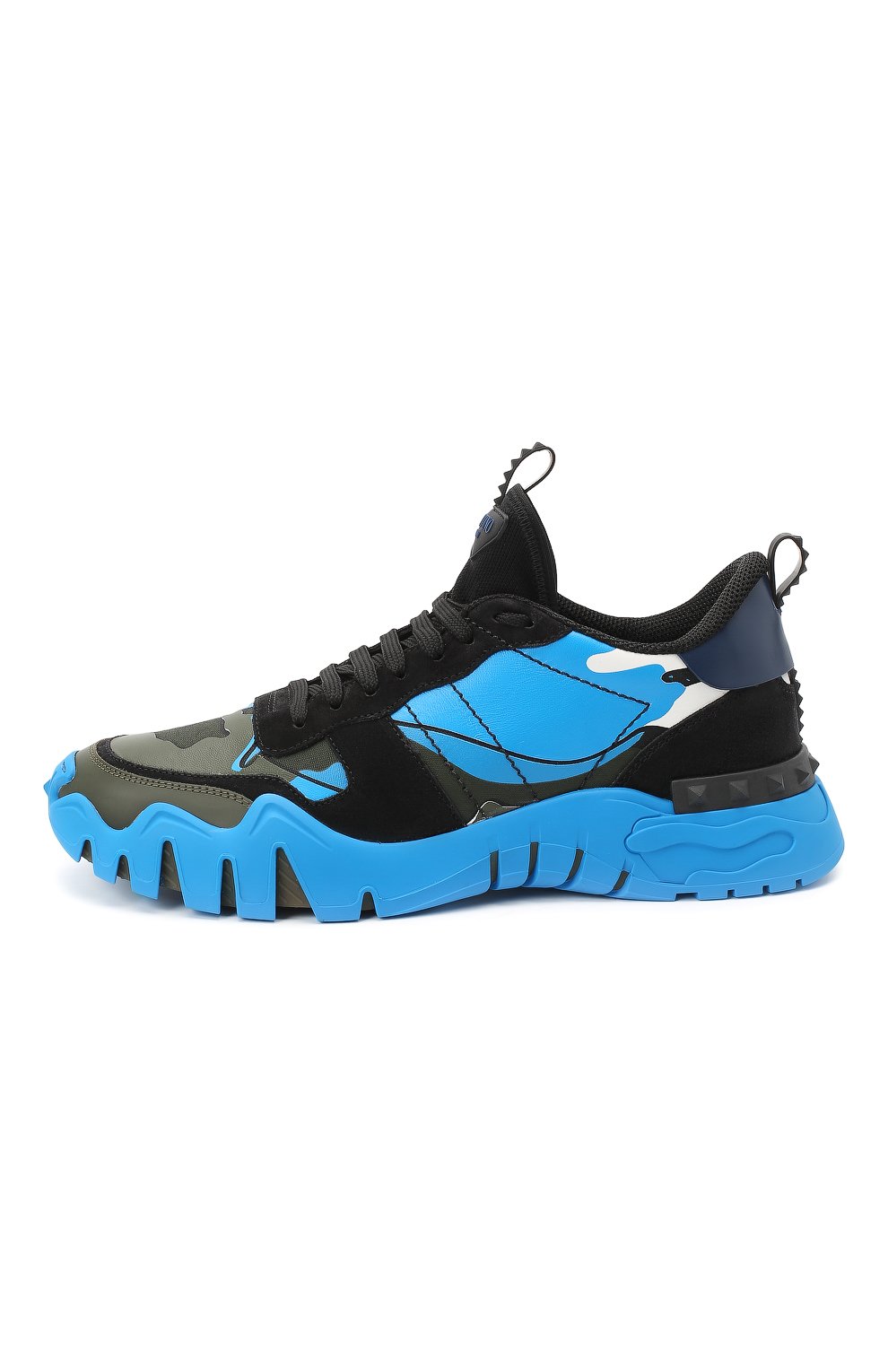 Комбинированные кроссовки rockrunner plus VALENTINO, арт. UY2S0C88/NPG, фото 3