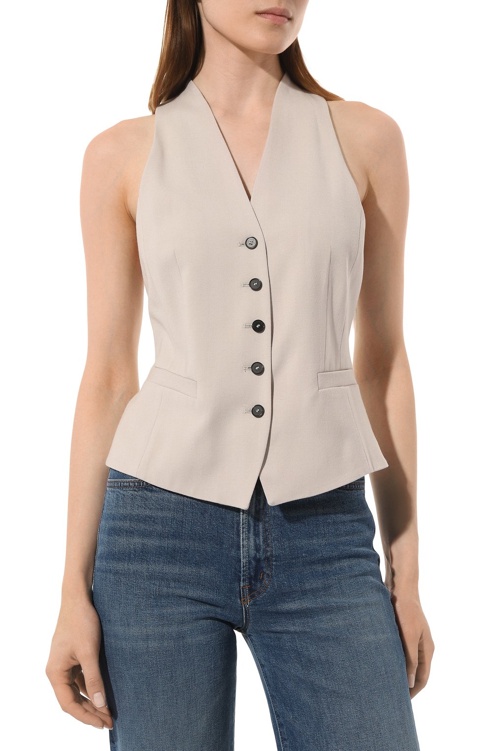 Жилет из вискозы и шерсти WINDSOR, арт. 52 DW400 10014126, фото 3