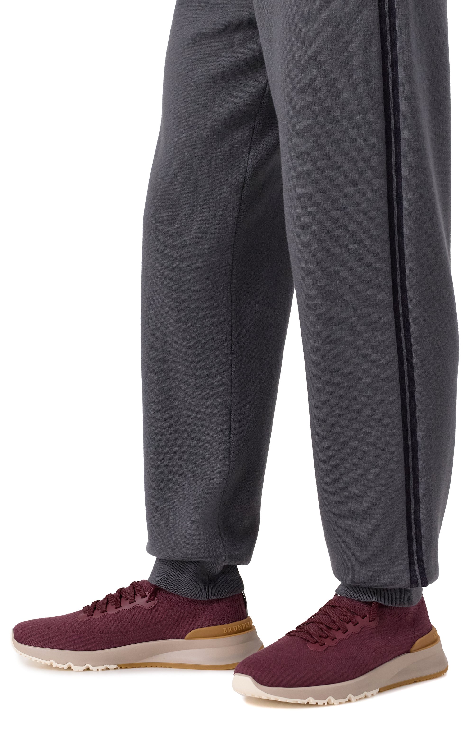 Текстильные кроссовки BRUNELLO CUCINELLI, арт. MZUPMB0252, фото 3