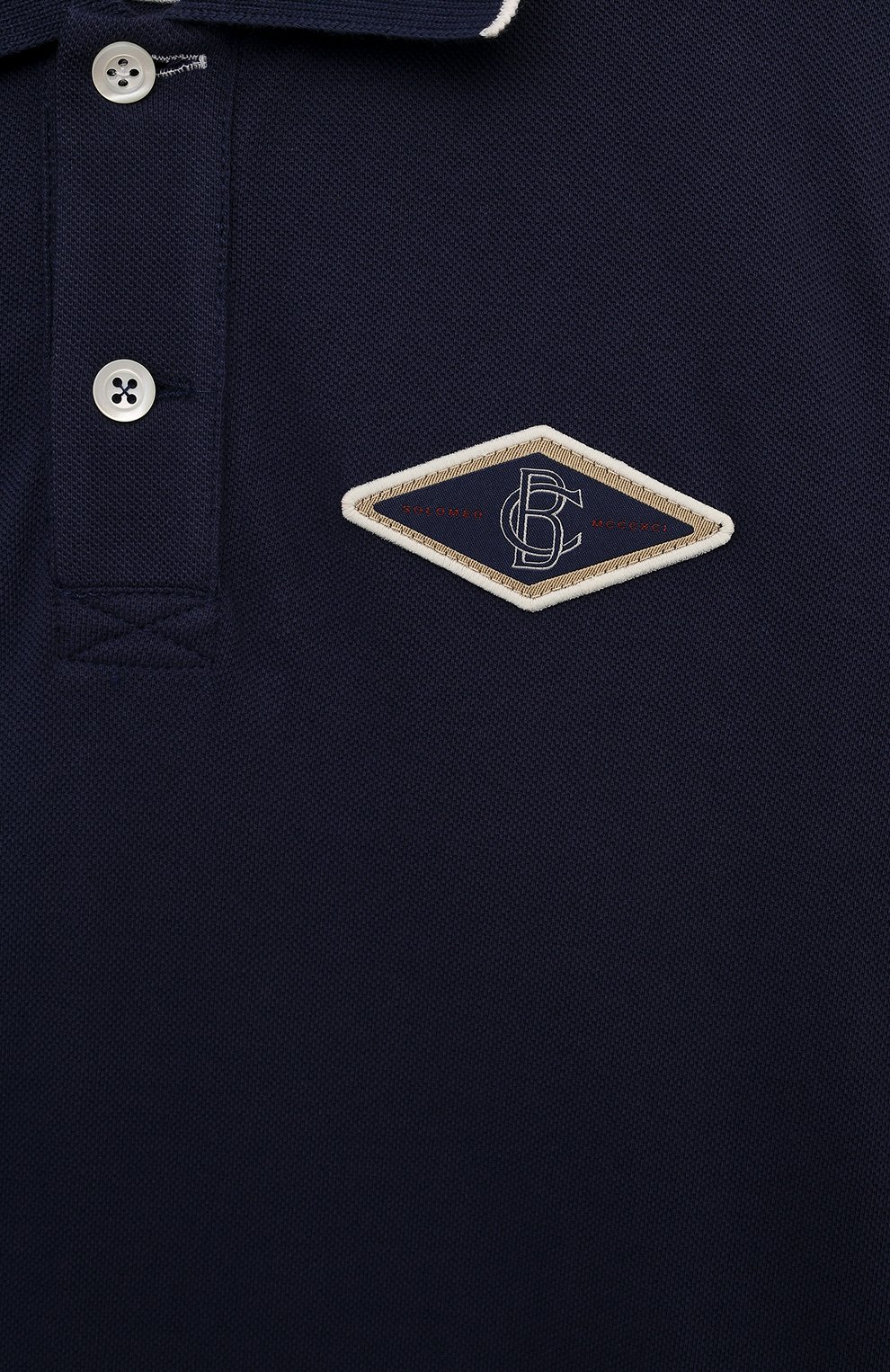 Хлопковое поло BRUNELLO CUCINELLI, арт. BE854T309C, фото 3