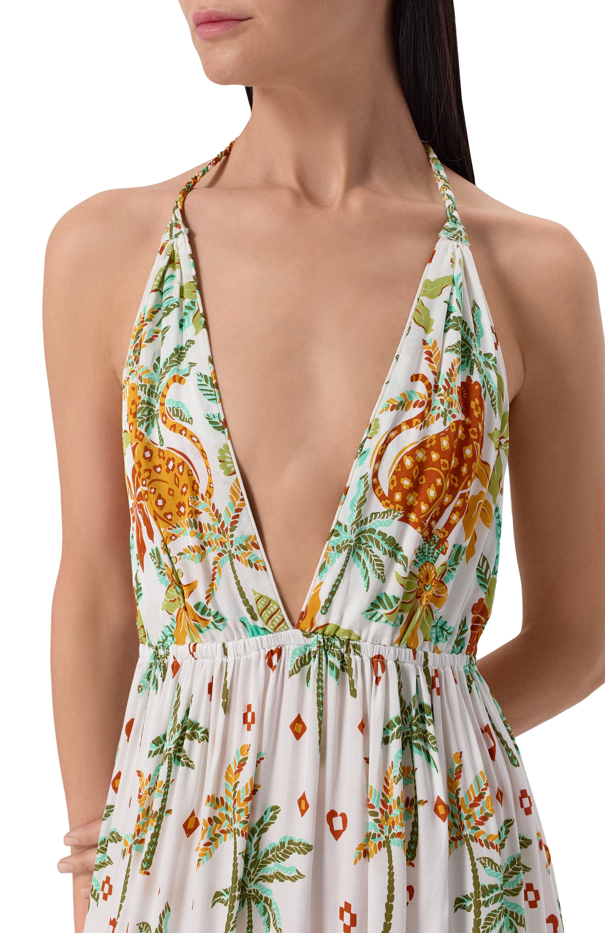 Платье из вискозы POUPETTE ST BARTH, арт. WHCS25LGEQG, фото 5