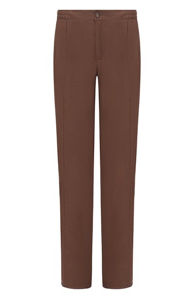 Мужские льняные брюки KITON, арт. UPN01H09690