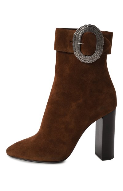 Замшевые ботильоны joplin SAINT LAURENT, арт. 551804/BT300, фото 4