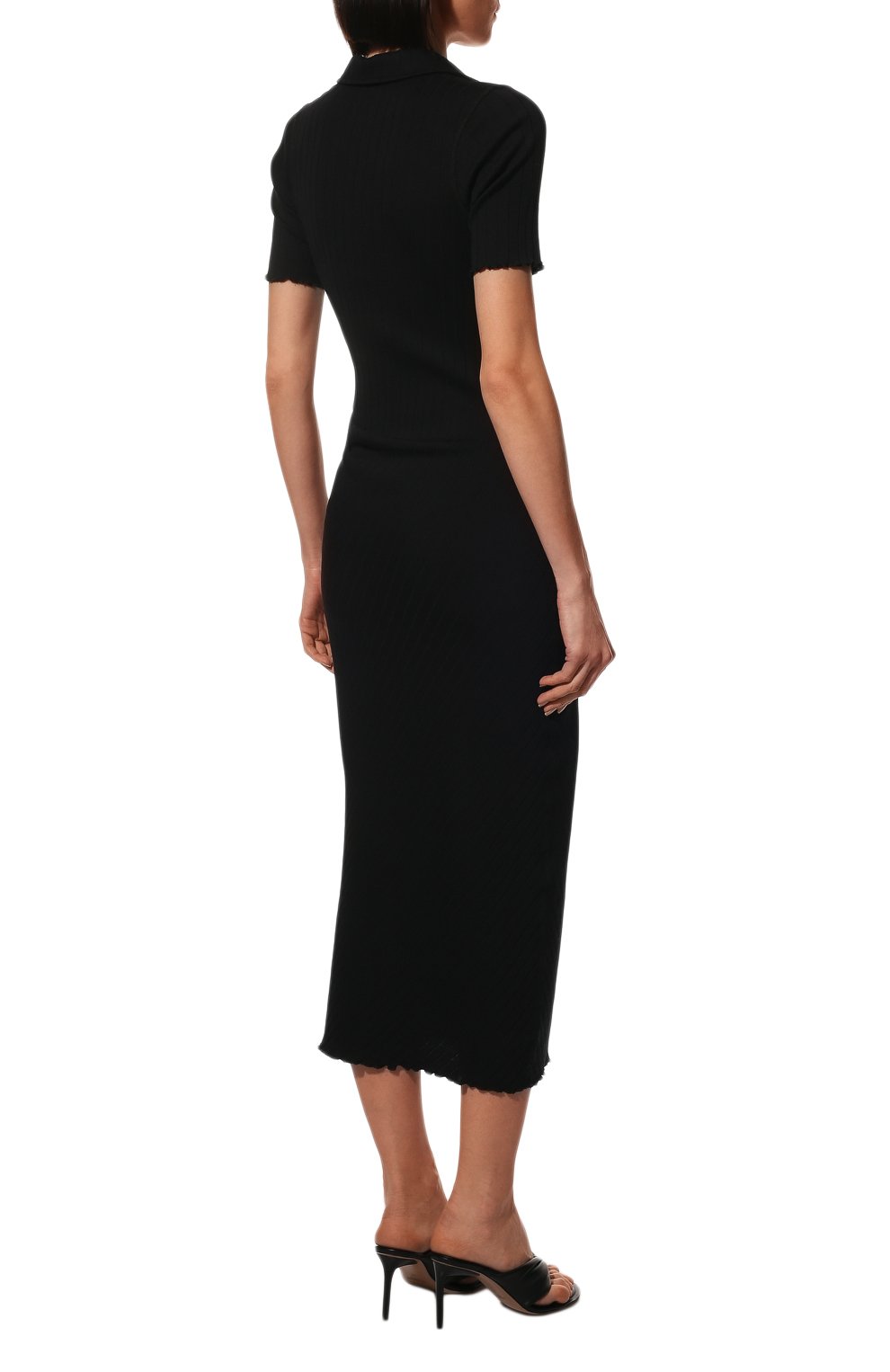 Хлопковое платье HELMUT LANG, арт. K04DW602, фото 4