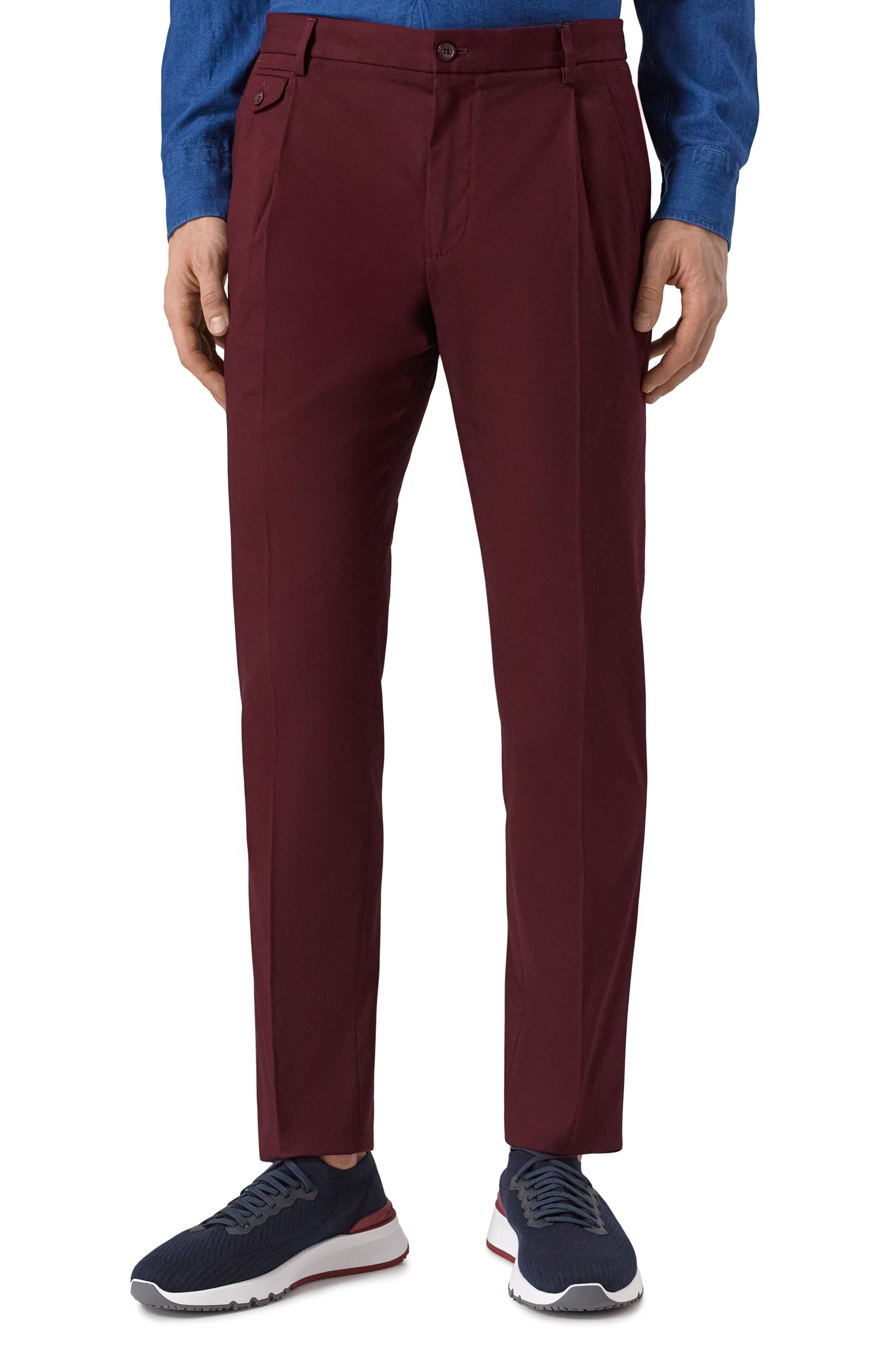 Хлопковые брюки DOLCE & GABBANA, арт. GV4EET/FUFNV, фото 3