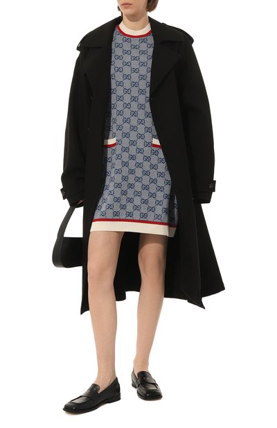 Платье из шерсти и хлопка GUCCI, арт. 579787 XKARI, фото 2