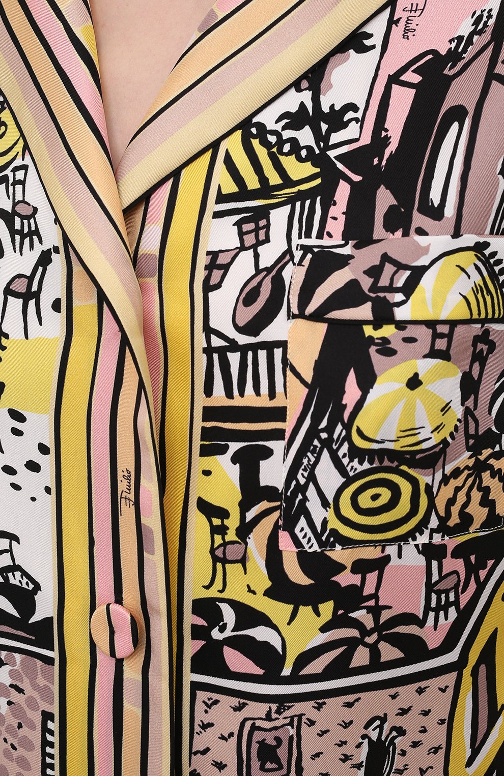 Шелковая рубашка EMILIO PUCCI, арт. 1HRJ50/1H721, фото 5