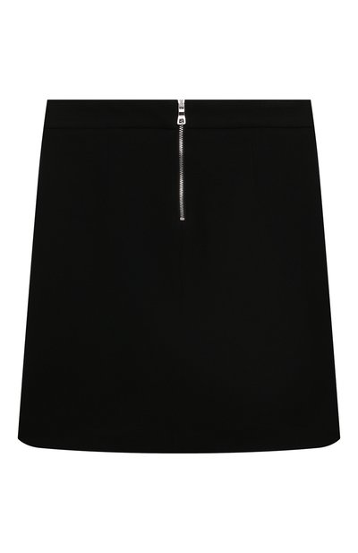 Юбка из вискозы BALMAIN черного цвета по цене 27600 руб., арт. BV7A34, фото 2 Юбка из вискозы BALMAIN, арт. BV7A34, фото 2