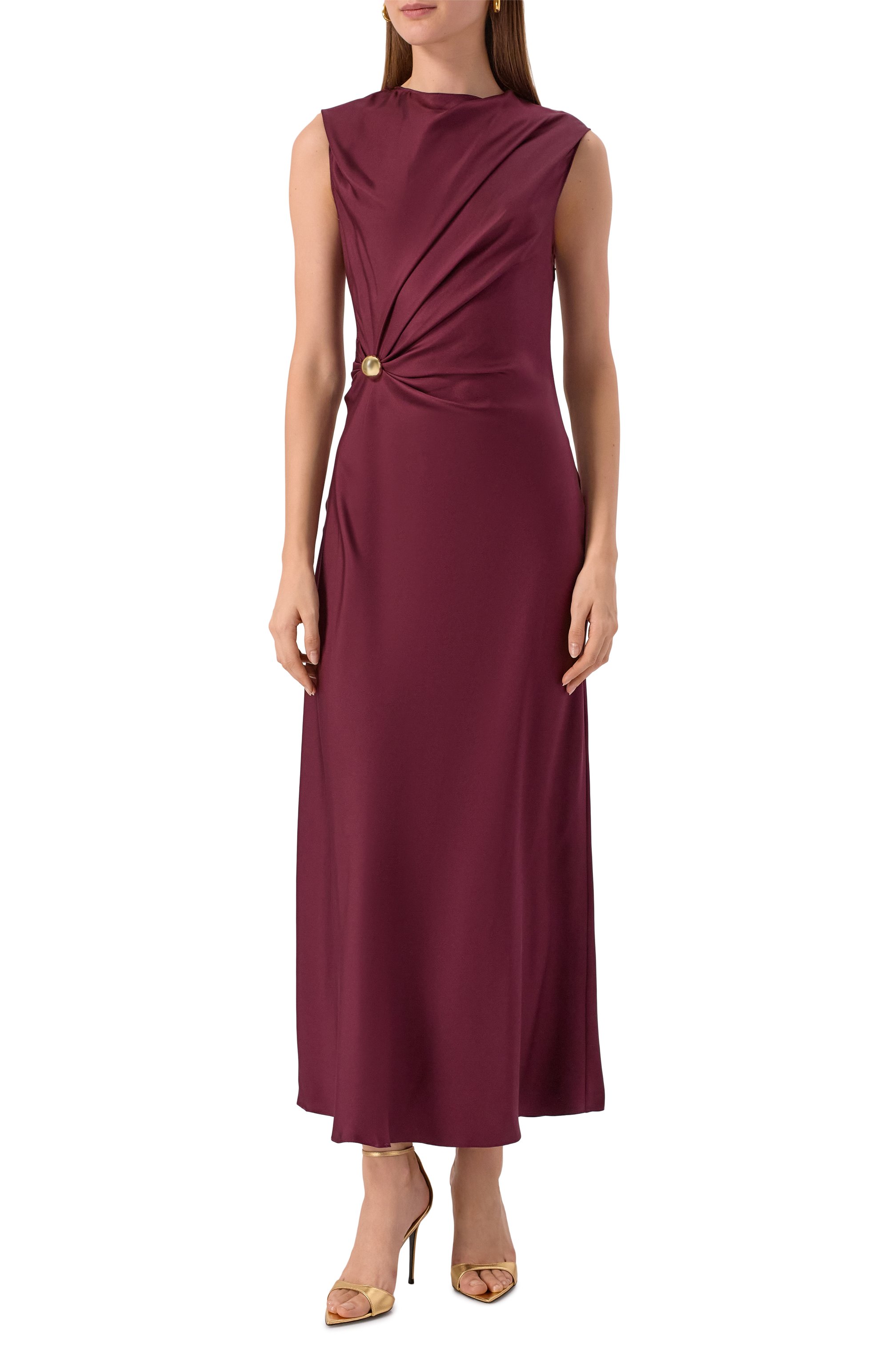 Шелковое платье LOULOU DE SAISON, арт. R0AN, фото 3