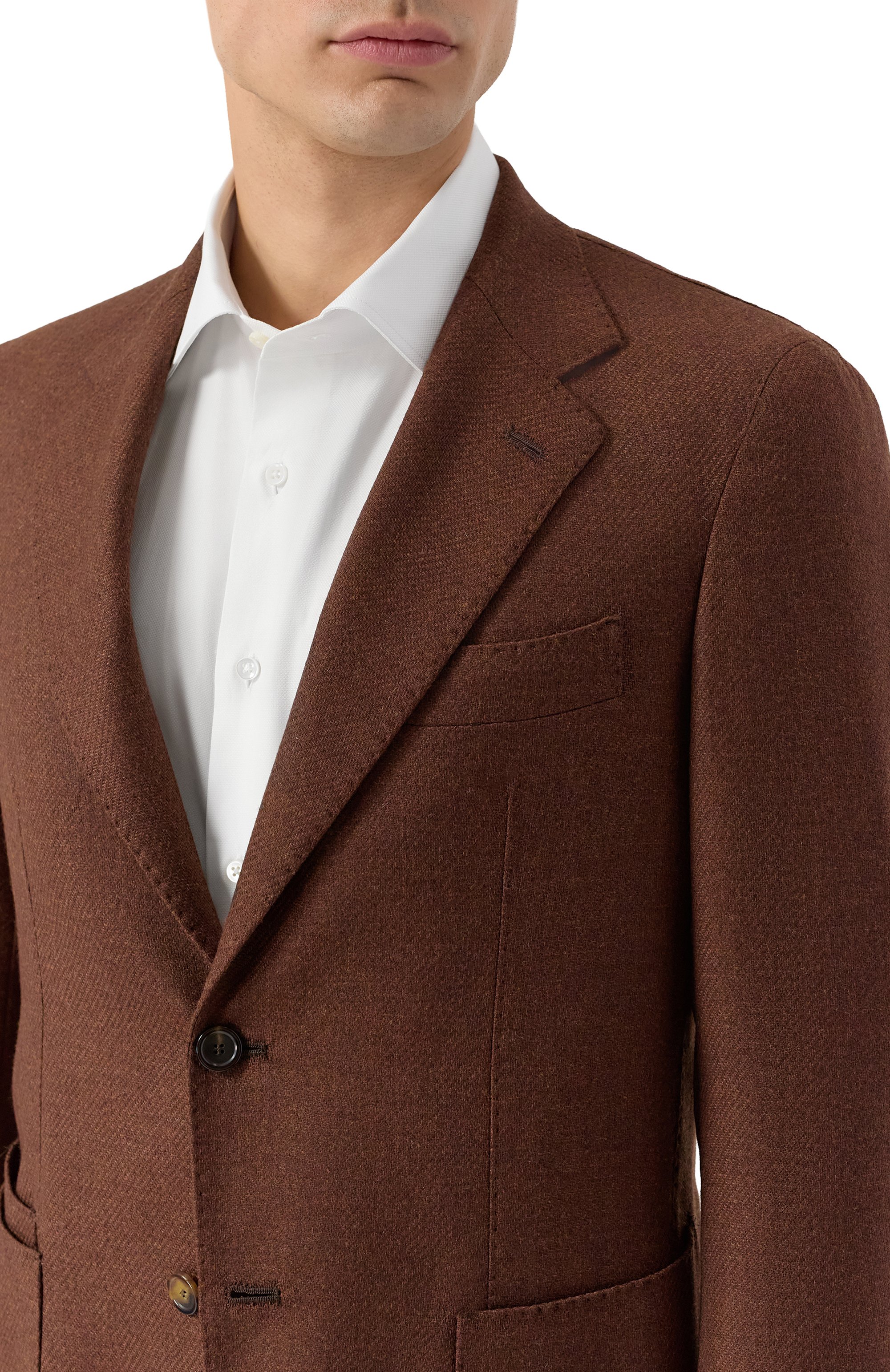 Пиджак из шерсти и кашемира ANDREA CAMPAGNA, арт. VATICAN0/T25240-29/4, фото 6