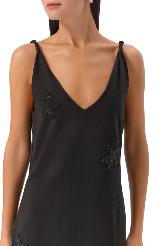 Хлопковое платье Zadig and Voltaire JWDR01099 Чёрный  JWDR01099 Фото 5