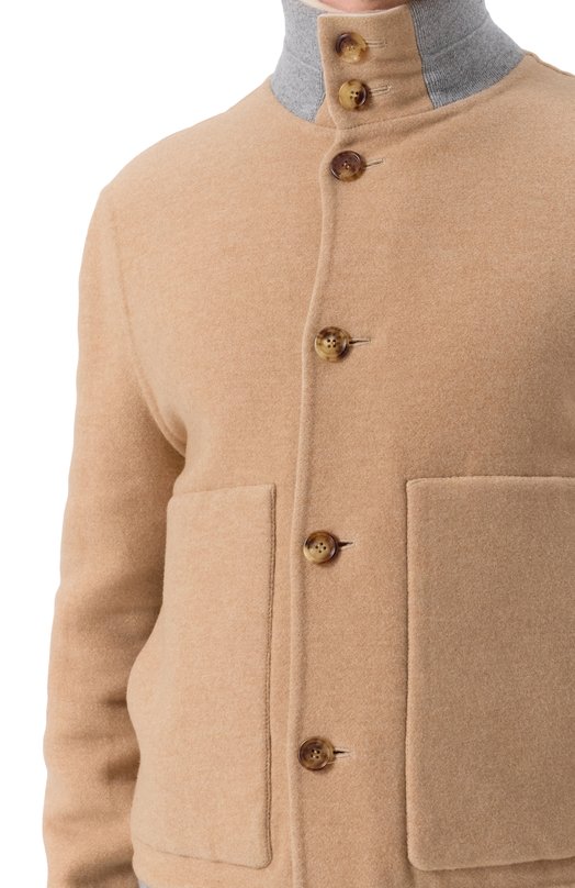 Двусторонний бомбер Brunello Cucinelli MY4139964 Бежевый  MY4139964 Фото 5