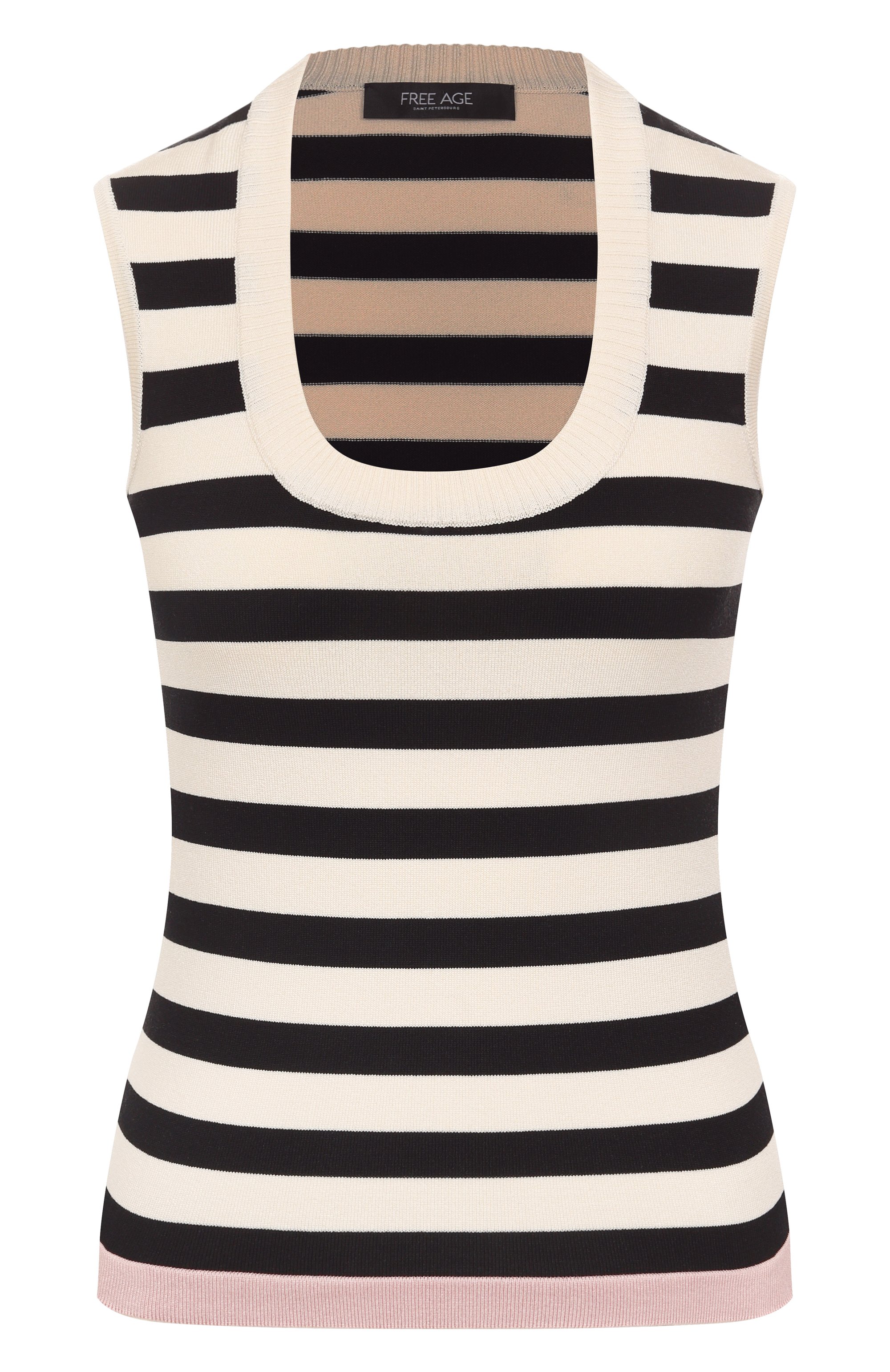 Топ из шелка и вискозы FREEAGE, арт. S25.TP261.6079.9011, фото 1