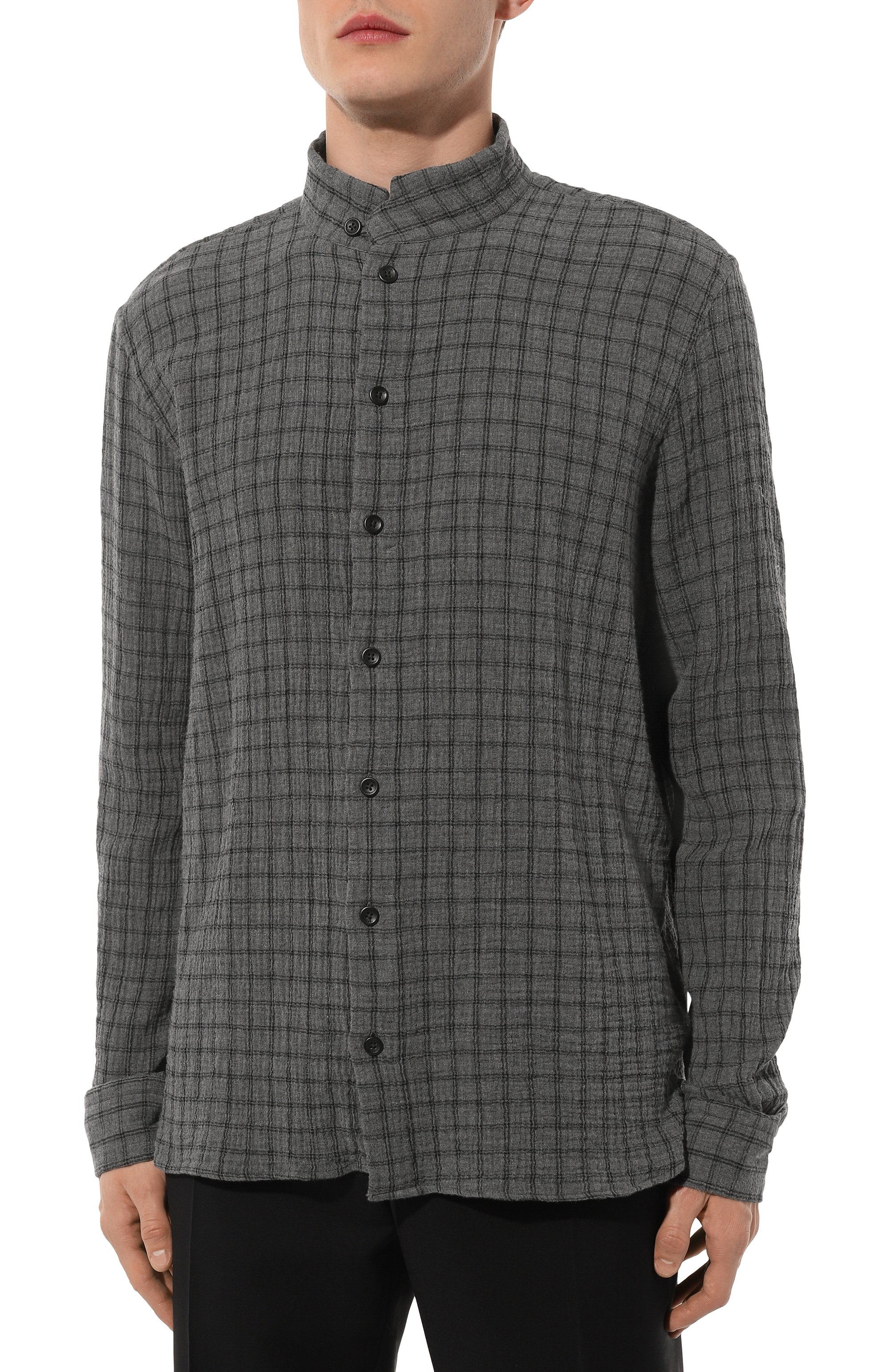 Хлопковая рубашка HANNES ROETHER, арт. MIL29SKE.3045/110623, фото 3