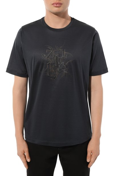 Хлопковая футболка ZILLI, арт. TSR001M0110VFW000, фото 3