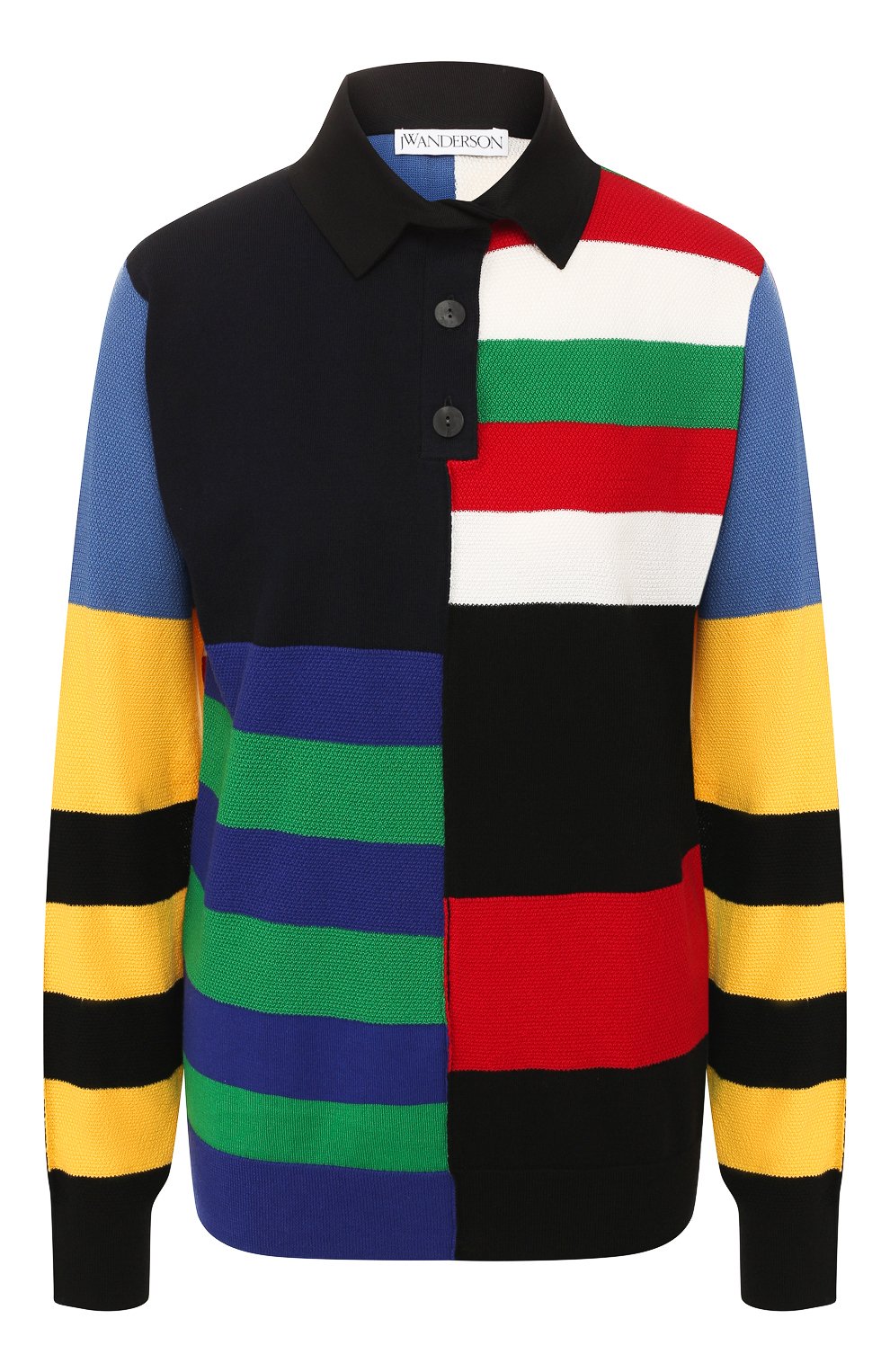 Хлопковое поло JW ANDERSON, арт. KW10719A 509/850, фото 1