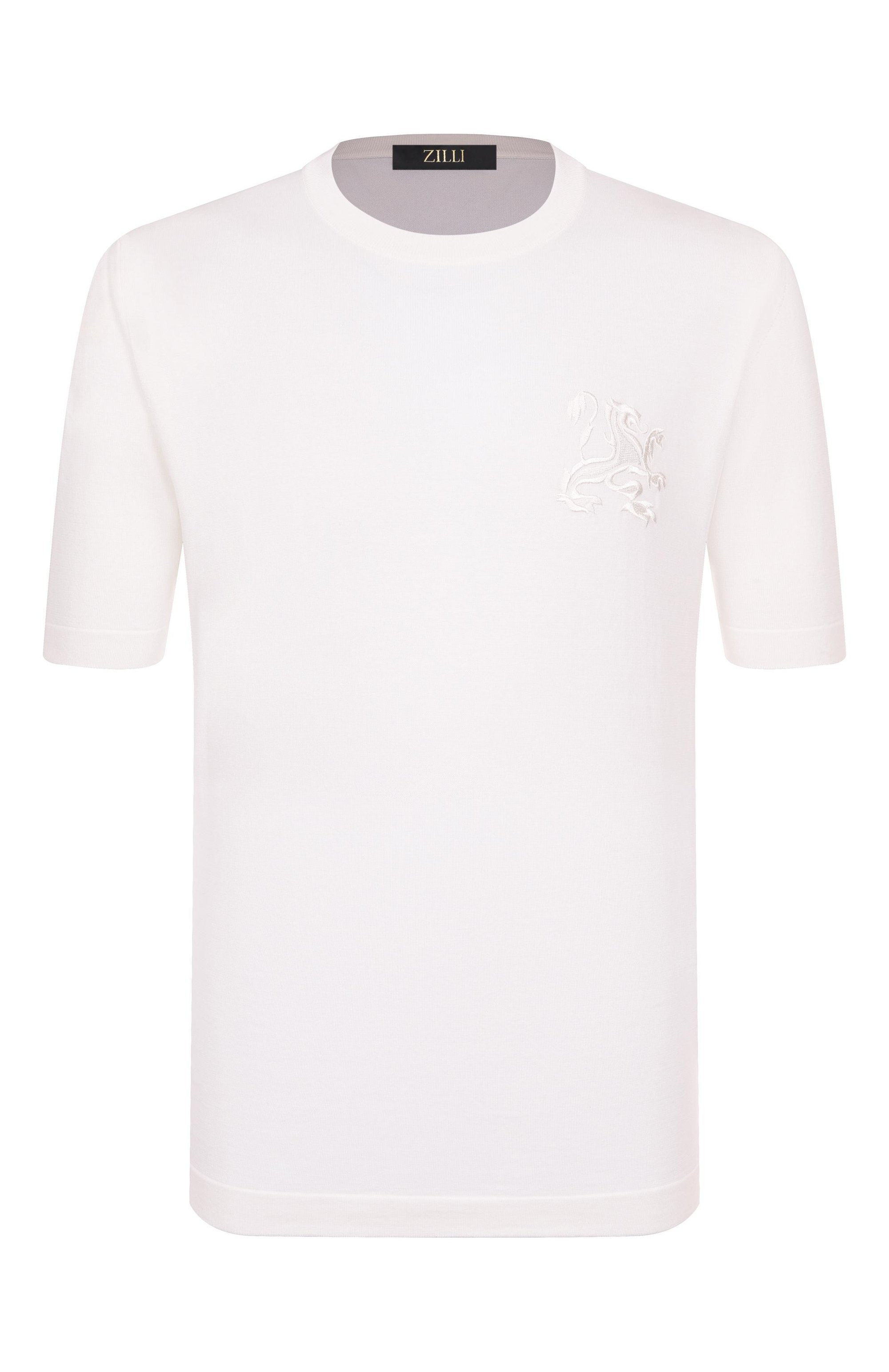 Хлопковая футболка ZILLI, арт. KRN002M0100VBLE00/46, фото 1