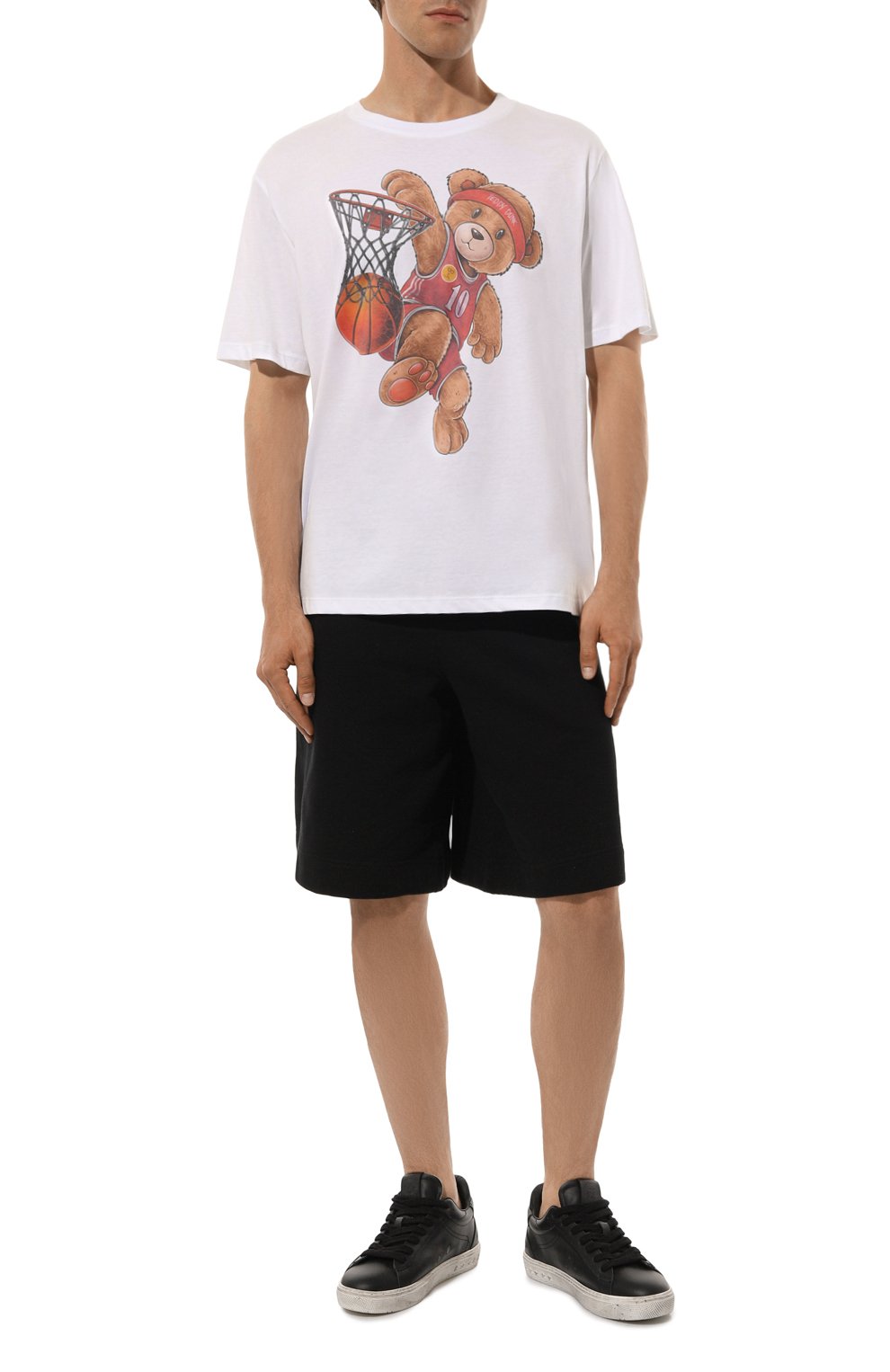 Хлопковая футболка BISIBIGLIO, арт. TEDDY DUNK SLUM, фото 2