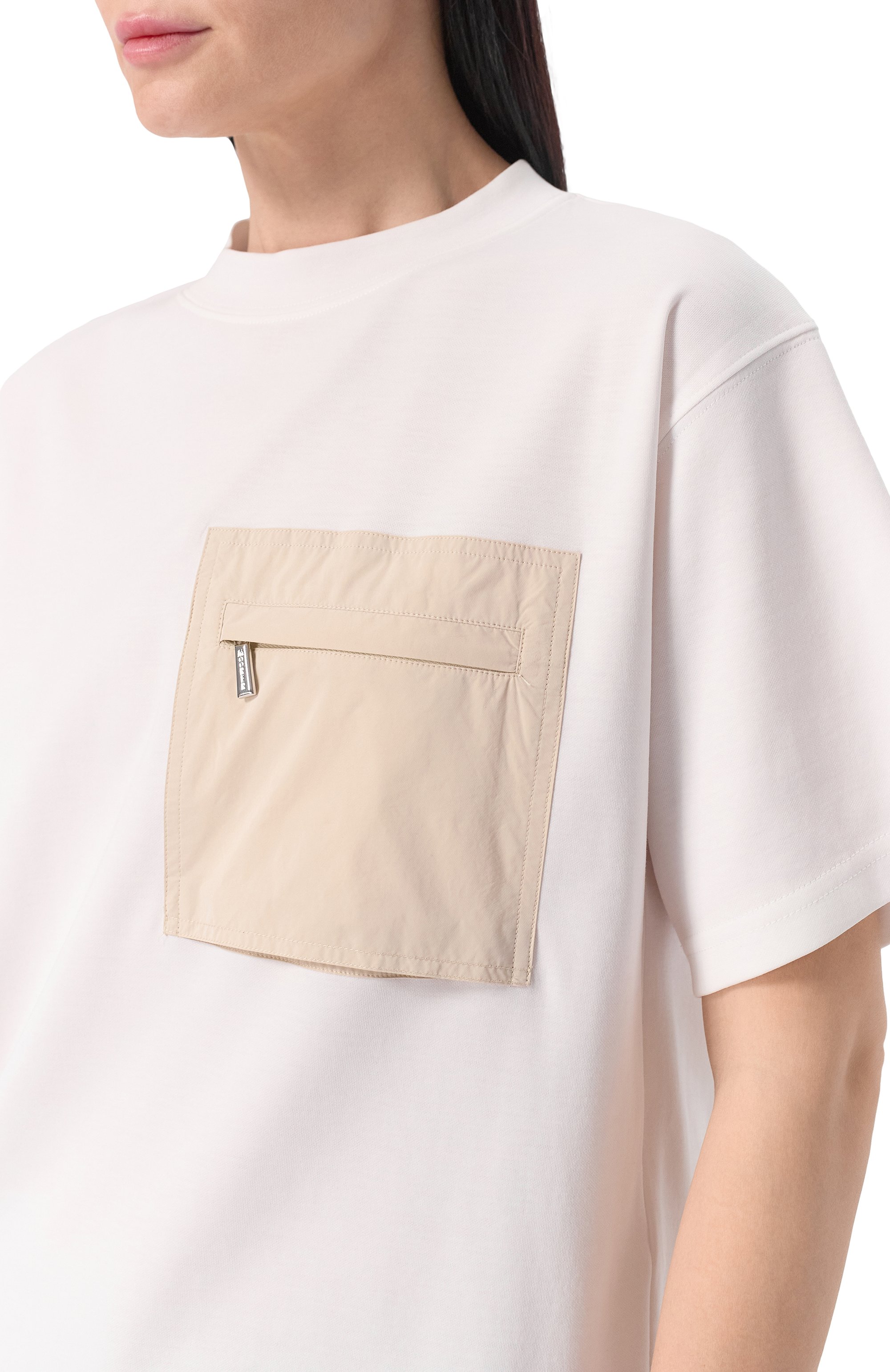 Хлопковая футболка MOORER, арт. SAM0A-JT0, фото 5